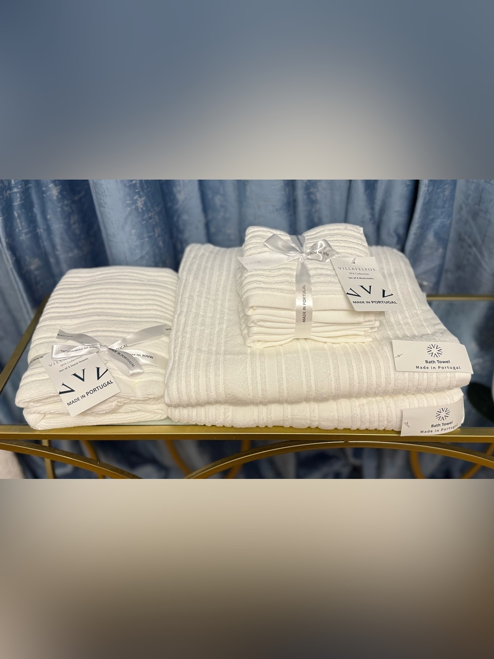 VILLAFELPOS SPA COLLECTION BATH TOWEL SET